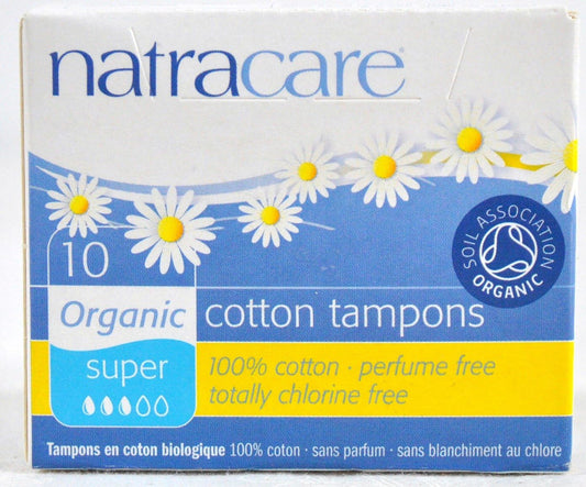 Natracare Cotton Tampons - Regular/Super 2 Pack Bundle