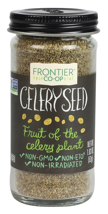 Frontier Celery Seed Whole, 1.83 Ounce Bottle (Pack Of 12)