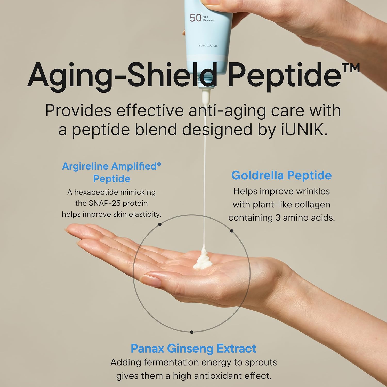 Iunik Beta-Glucan Water Barrier Moisture Daily Sunscreen Matte & No White Cast Spf 50+ Pa++++ Vegan Lifting & Plumping Moisturizing Daily Sun Cream For Dry Oily Sensitive Skin Korean Skincare : Beauty & Personal Care