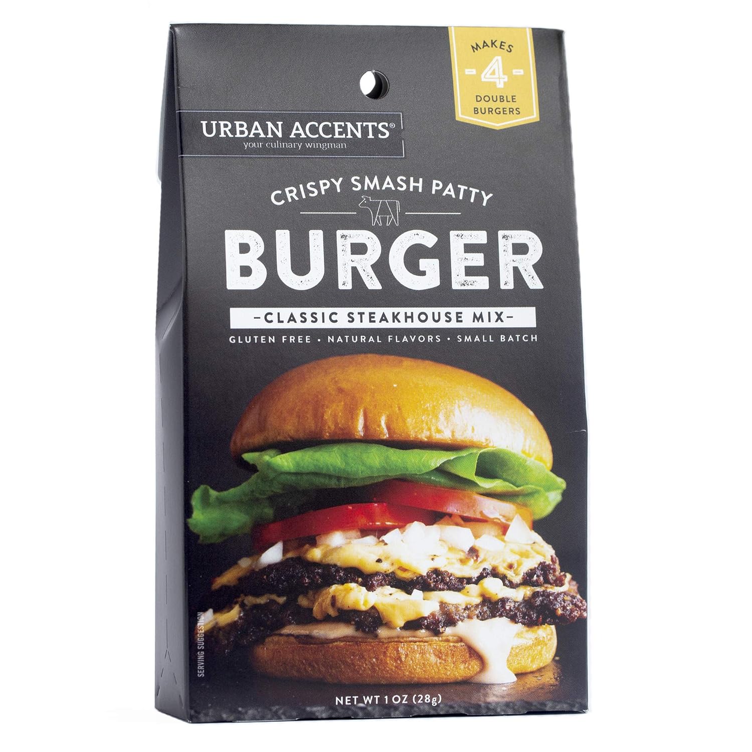 Urban Accents Gluten Free Burger Seasoning Bundle – Starter Hamburger Seasoning & Spice Packs (Set of 3) – Tomato Basil, Ancho Chile, Smash Burger Seasoning Blends : Grocery & Gourmet Food