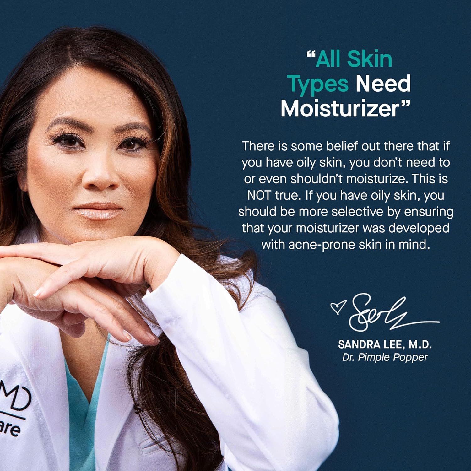 Slmd By Dr. Pimple Popper | Hyaluronic Acid Face Moisturizer 2.0 Fl. Oz. Hyaluronic Acid Moisturizer Cream For Face, Lightweight, Oil-Free Hydration For All Skin Types, Smooths & Soothes. : Beauty & Personal Care