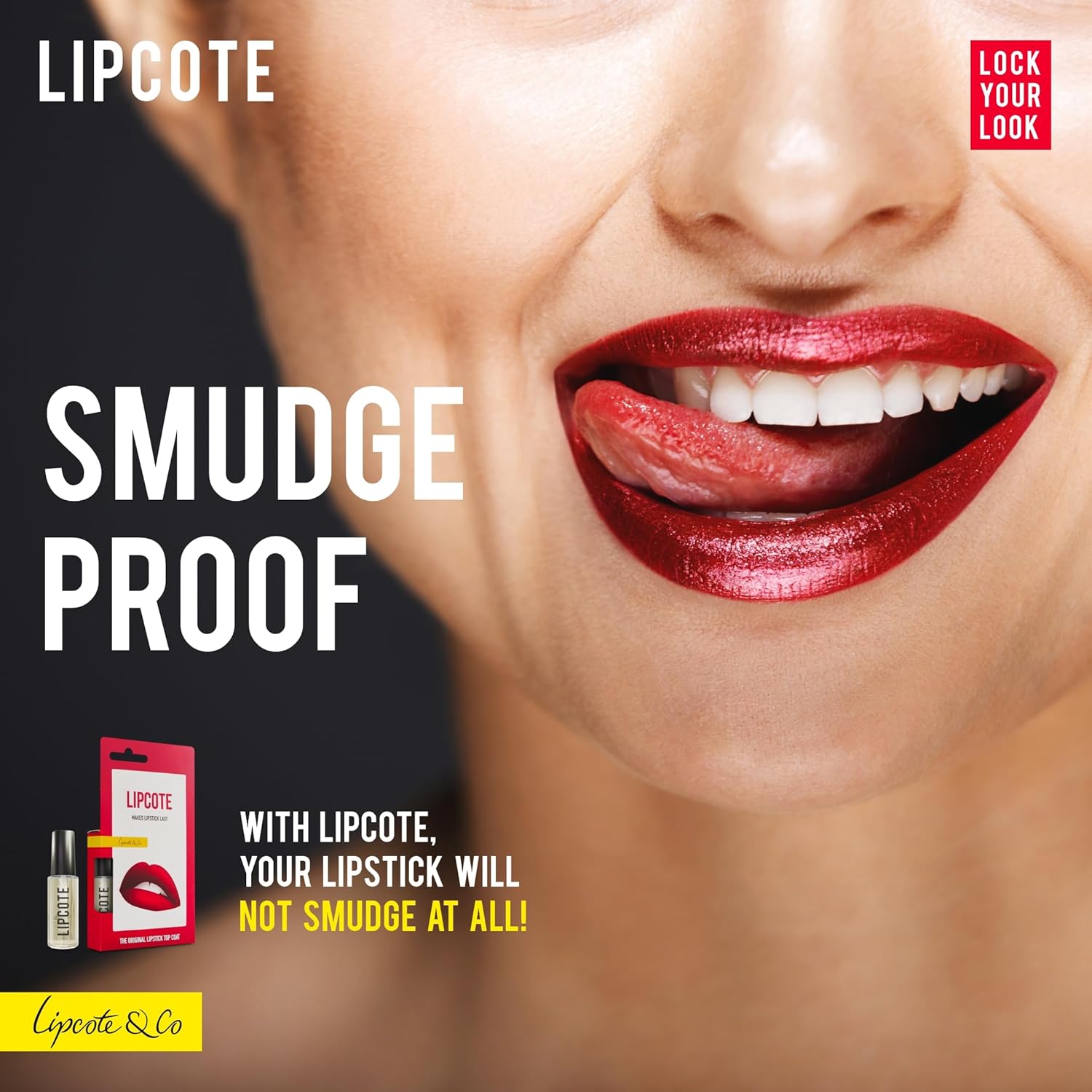 Lipcote Original Lipstick Sealer 6.5 Ml - For Longer Lasting Lipstick, 1 Pack