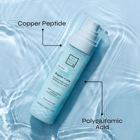 The Beauty Crop Peptide Calm Skin Mist - Soothing & Hydrating - 100 Ml