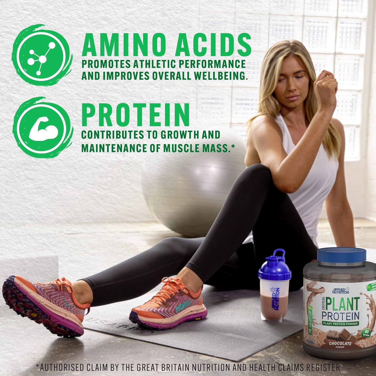 Applied Nutrition Plant Protein Powder – Critical Plant Vegan Protein Shake with SOYA, Pea, Brown Rice Proteins & Essential Amino Acids - Dairy-Free Gym Supplement (1.8kg - 60 Servings) (Vanilla) : Amazon.co.uk: Health & Personal Care