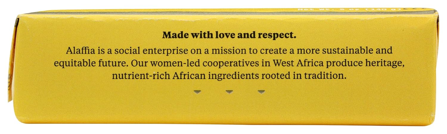 Alaffia Charcoal Reishi Authentic African Black Soap, 5 Oz : Beauty & Personal Care