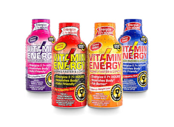 Vitamin Energy Variety Energy Drink Shots, Mood+, Focus+, Immune+, Energy+, Up To 7+ Hours Of Energy, 1.93 Fl Oz, 4 Count