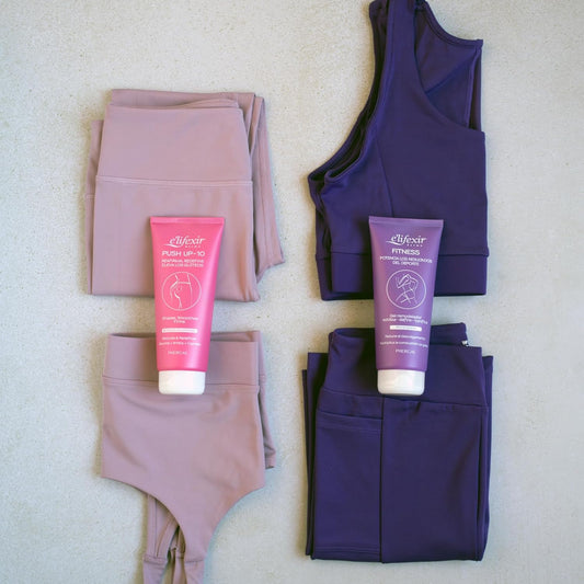 E'Lifexir Pack Of 3. Fitness + Actidren + Ass 10 - Fast Absorption Toners, Stretch Mark Reducer, Lifts And Redefines The Buttocks, Anti Sagging, Drains