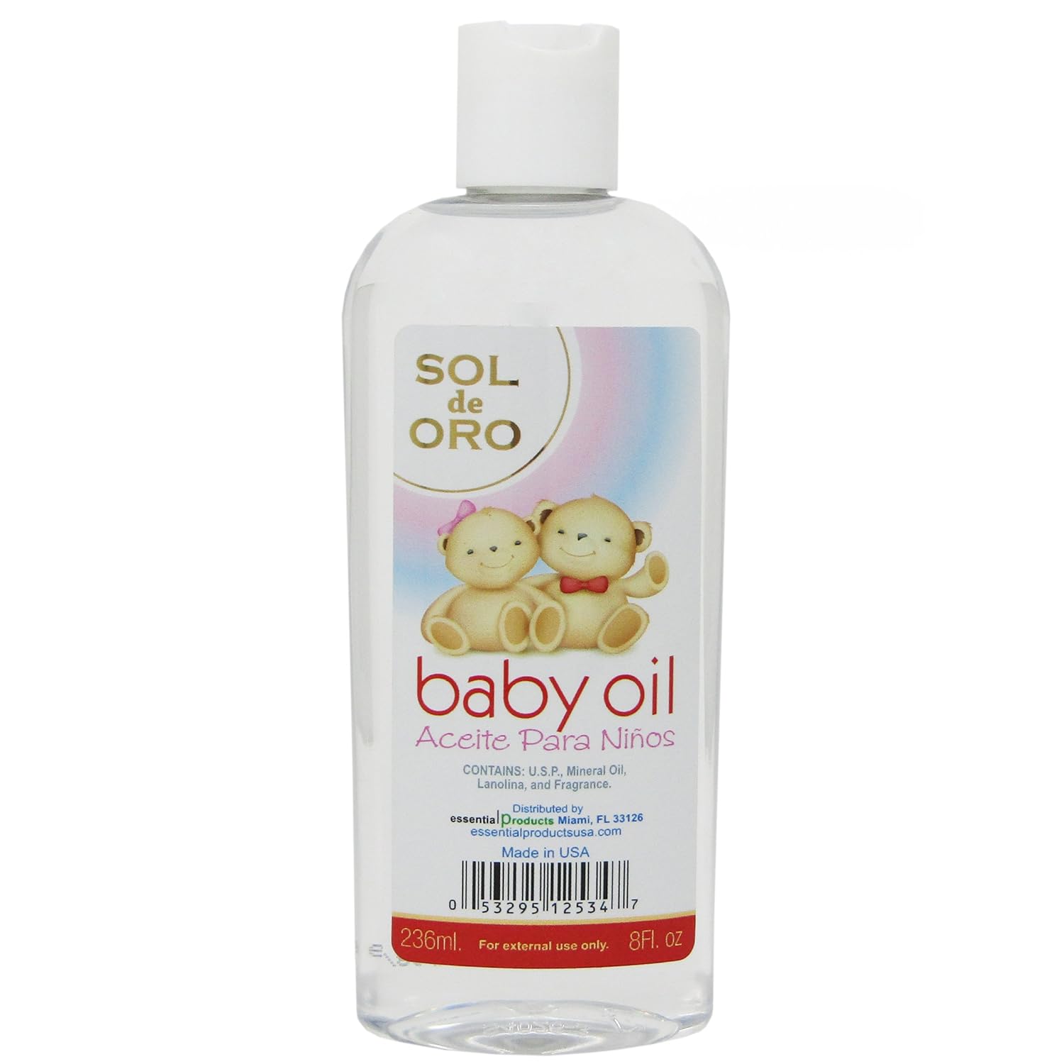 SOL DE ORO Baby Oil Fresh Scent 8oz : Baby