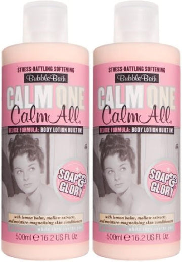 (2 Pack) Soap & Glory Calm One Calm All Bubble Bath x 500ml