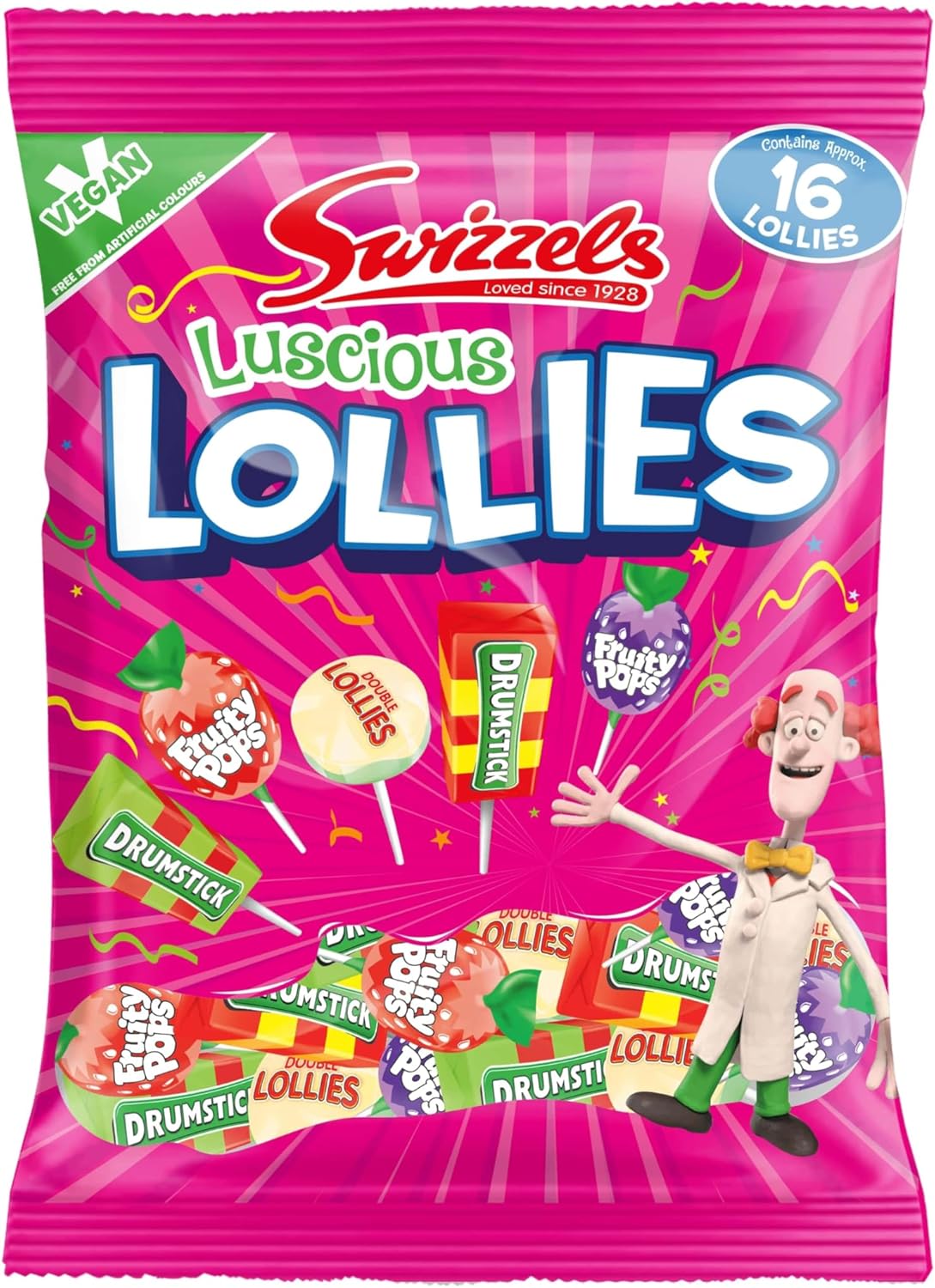 Swizzels Luscious Lollies, 176G (Pack Of 5)