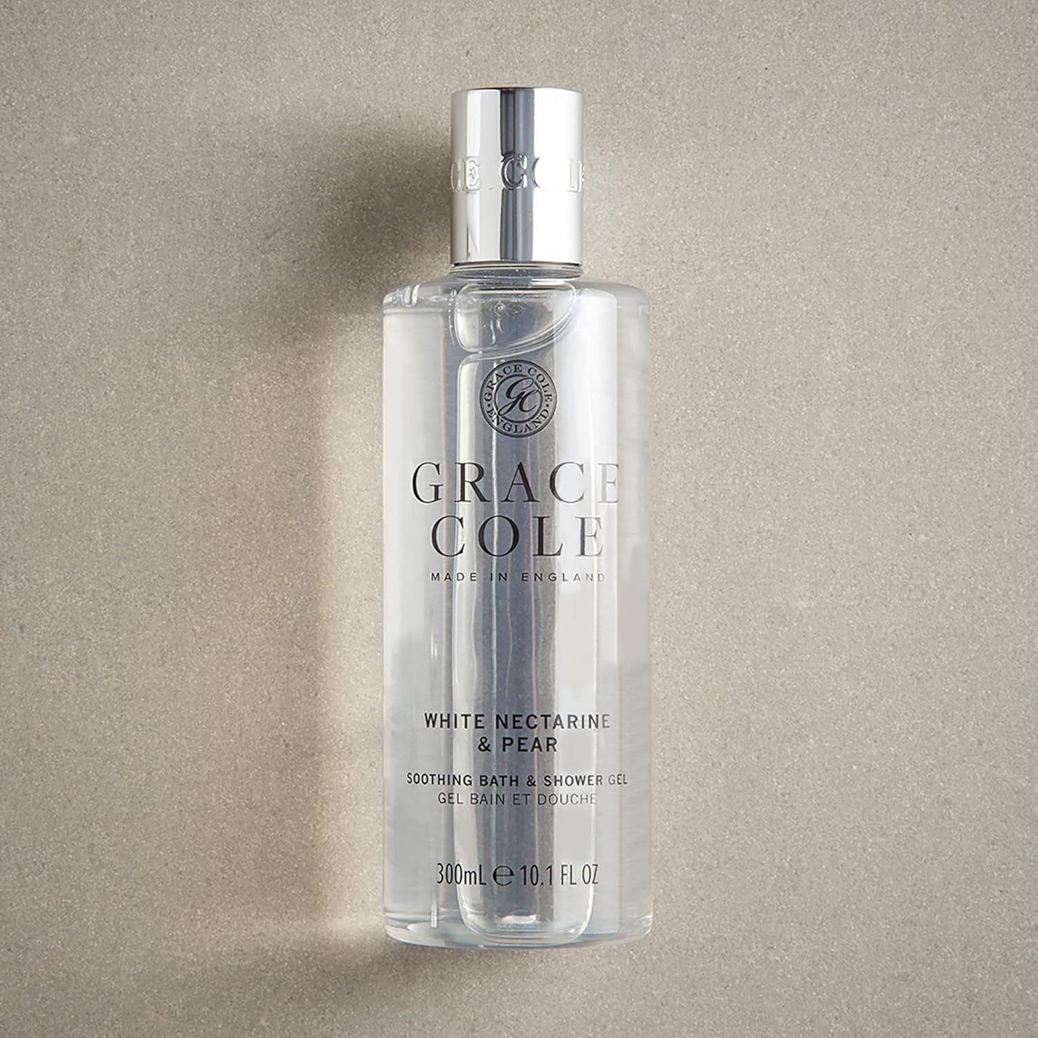 Grace Cole Bath & Shower Gel White Nectarine & Pear Fragrance 300ml - Essential Oils - Vegan Friendly and Cruelty Free, Contains No SLS or Parabens - Made In England : Amazon.co.uk: Beauty