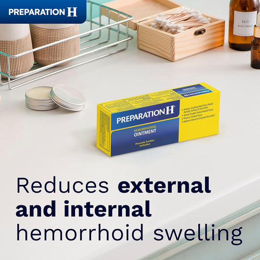 Preparation H Hemorrhoid Ointment, Itching, Burning and Discomfort Relief - 1 Oz Tube