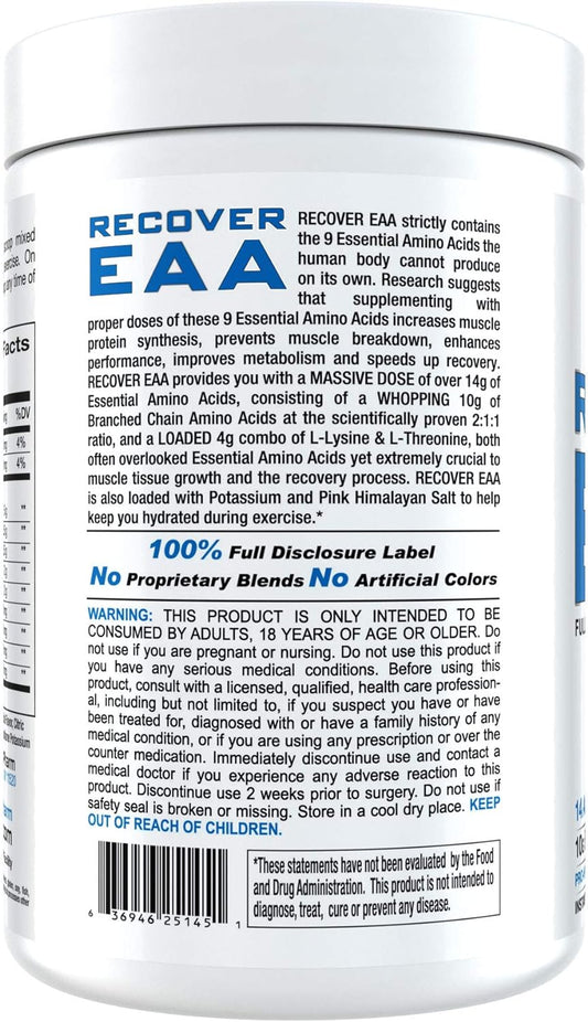 InnovaPharm Recover EAA Powder - Candy Apple Rancher -19.5 Ounces