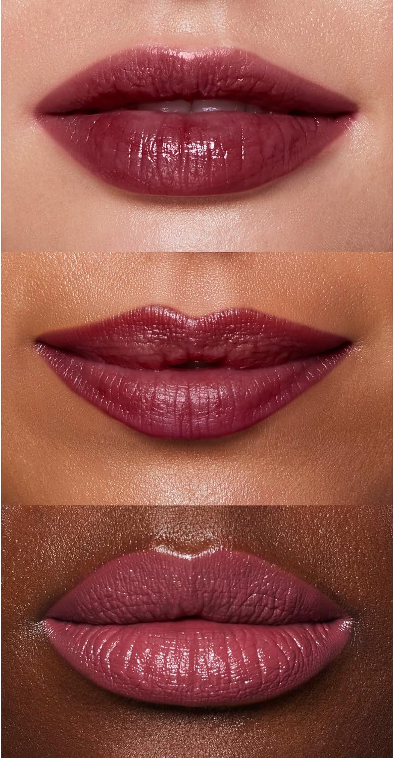 e.l.f. O Face Satin Lipstick, Richly Pigmented, Nourishing & Long-Lasting Creamy Lipstick, Infused With Jojoba, Vegan & Cruelty-Free, Shameless : Amazon.co.uk: Beauty