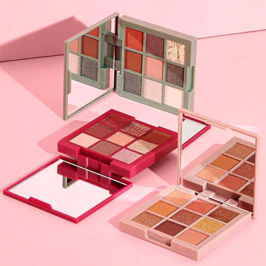 Ciaté London Trend 9-Pan Eyeshadow Palette - (Bronzed), Creamy And Highly-Pigmented Shades