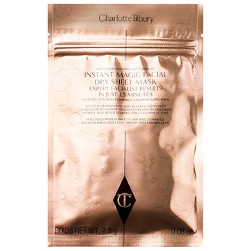 Charlotte Tilbury Instant Magic Facial Dry Sheet Mask - Single Mask : Beauty & Personal Care