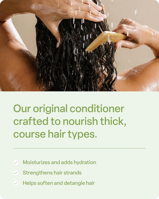 Divi Original Formula Ultra Nourishing Conditioner - Detangle, Fight Frizz, And Soften The Hair - Recommended For Dry Thick, Coarse Hair - 12 Fl Oz
