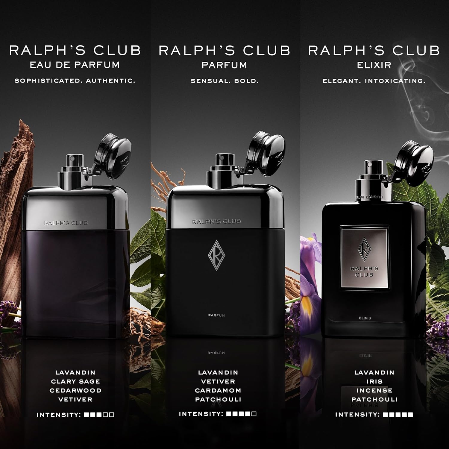 Ralph Lauren - Ralph's Club - Eau de Parfum & Parfum - Men's Cologne - Woody & Fresh - 2-Piece Gift Set - Travel Size - 0.3 Fl Oz Each : Beauty & Personal Care