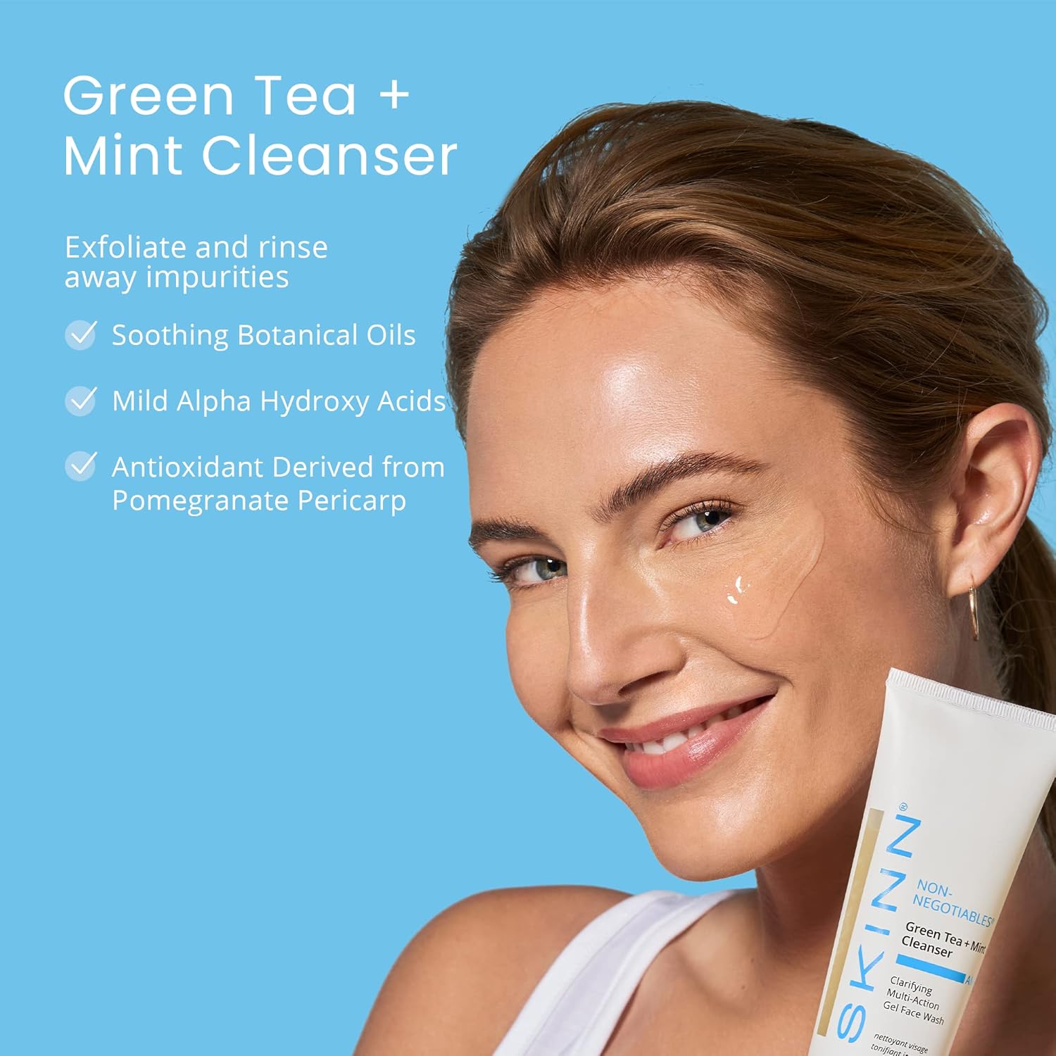 Skinn Morning And Night Facial Cleanser Bundle, 4Oz : Beauty & Personal Care