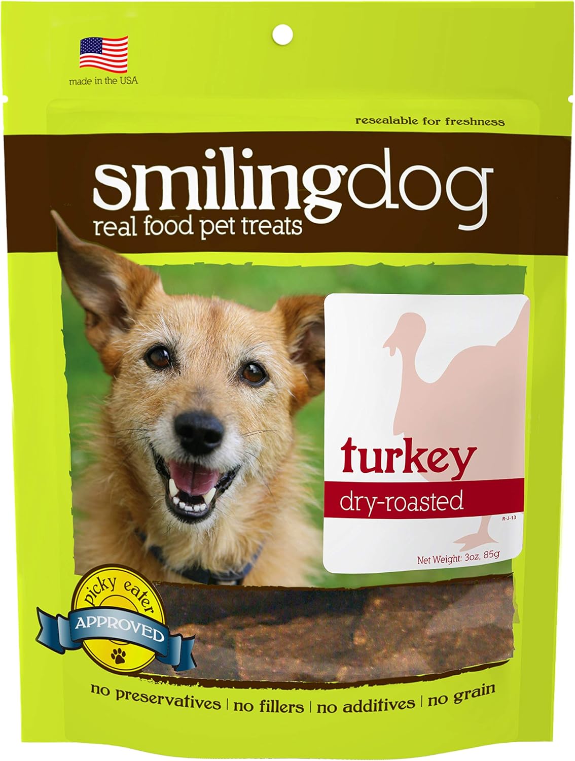 Herbsmith Smiling Dog Treats – Dry Roasted Duck – That’S 100% It – 3 Ounce