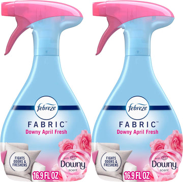 Febreze Odor-Fighting Fabric Refresher, Downy April Fresh, 16.9 fl oz, Pack of 2
