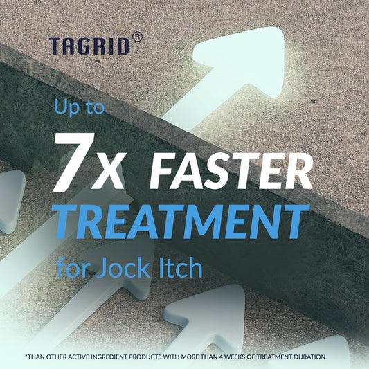 Tagrid Jock Itch Cream, Jock Itch, Jock Itch Cream Extra Strength For Men & Women, Itchy Balls Cream, Yeast Infection Treatment For Men & Women, Itch Cream - Powerful And Fast - 60G