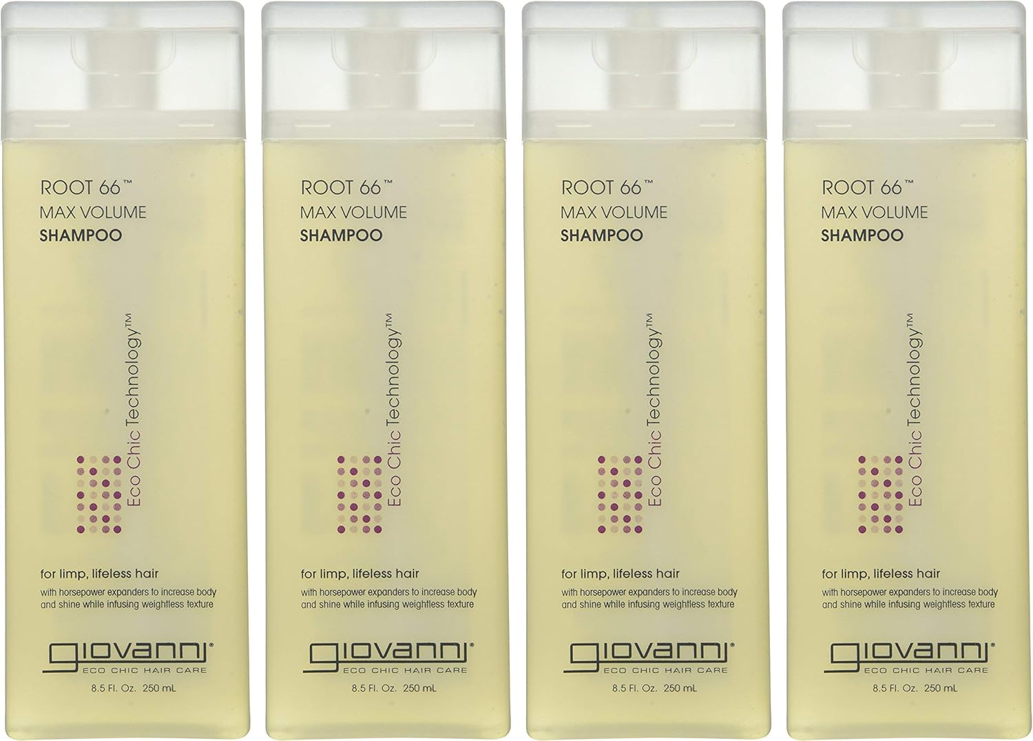 GIOVANNI Root 66 Max Volume Shampoo - For Fine Lifeless Hair, Rich in Nutrients, Volumizing Shampoo, Infused with Natural Botanical Ingredients, Helps Strengthen Hair, Color Safe - 8.5 oz : Hair Shampoos : Beauty & Personal Care