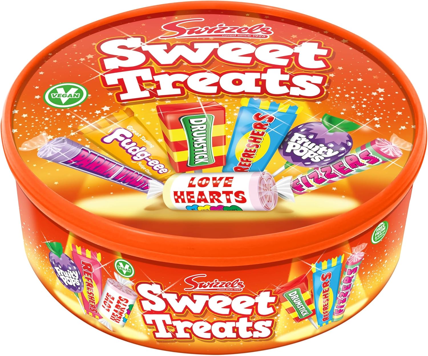 Swizzels Sweet Treats Tub 600G, White