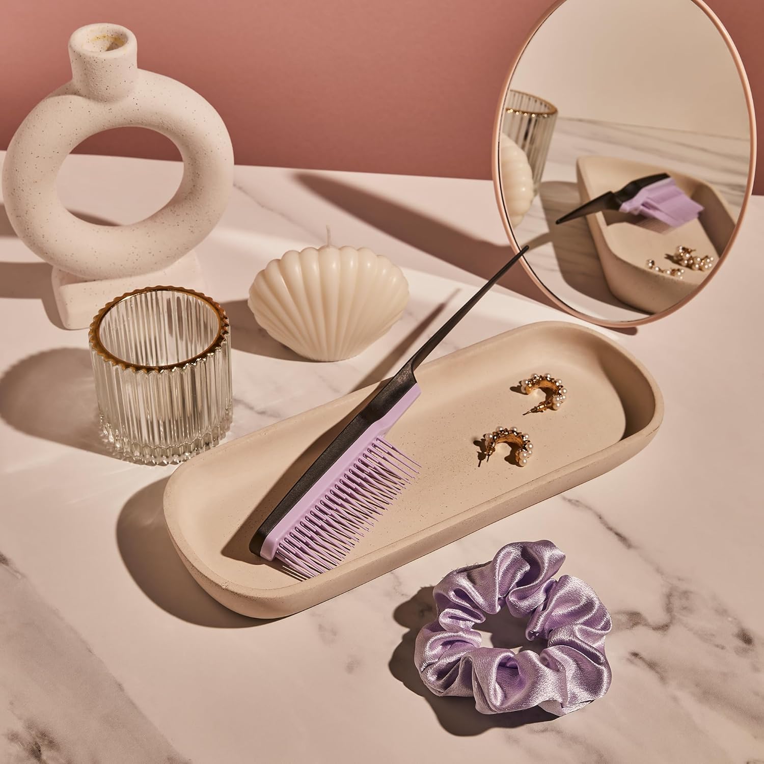 Tangle Teezer The Ultimate Volumizer Hairbrush for All Hair Types - Adds Height, Texture & Volume - Gentle Comb for Back Combing Minimises Damage - Black & Lilac : Amazon.co.uk: Beauty