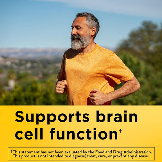 Nature Made Super B Energy Complex, Dietary Supplement For Brain Cell Function Support, 160 Softgels, 160 Day Supply