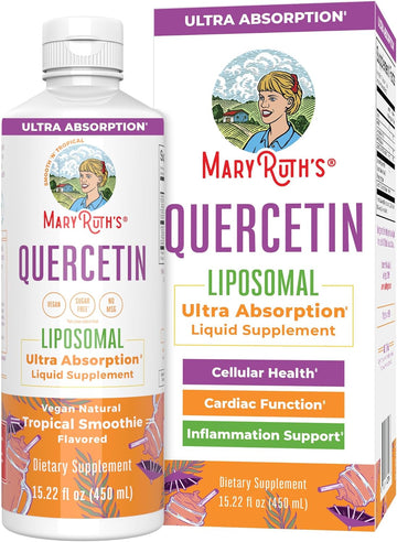 Quercetin | Sugar Free | Liquid Quercetin 500Mg Immune Support For Adults | Inflammation Support Supplement | Immune Defense | Cellular Health | Vegan | Non-Gmo | Gluten Free | 15.22 Fl Oz