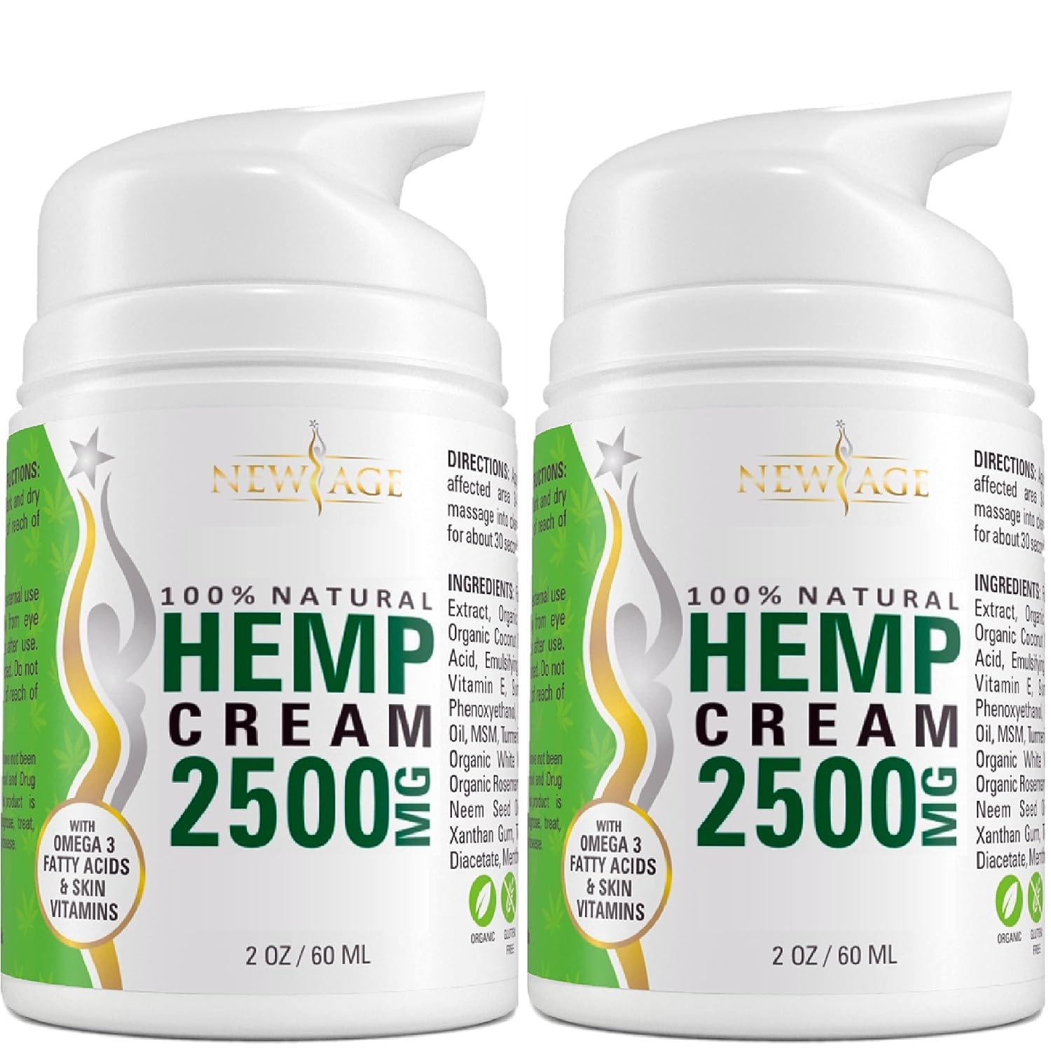 New Age Hemp Cream Help Support Relieve Discomfort in Knees, Joints, a