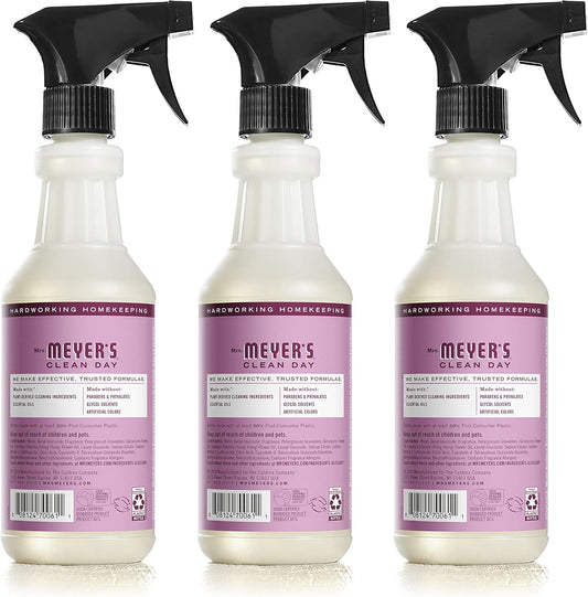 Mrs. Meyer'S Clean Day All-Purpose Cleaner Spray, Peony, 16 Fl. Oz - Pack Of 3