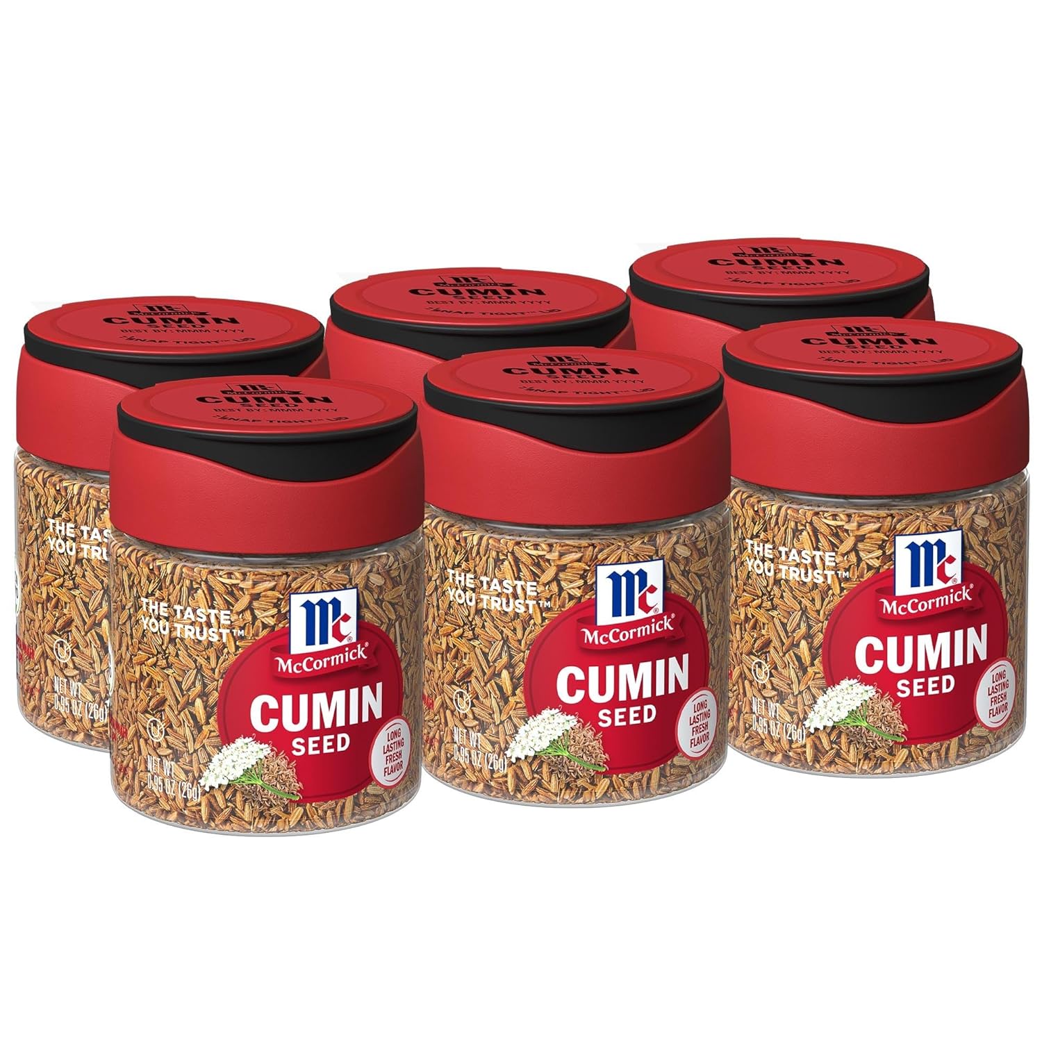 Mccormick Cumin Seed, 0.95 Oz (Pack Of 6)