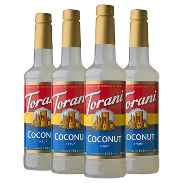 Torani Syrup, Coconut, 25.4 Ounces (Pack Of 4)