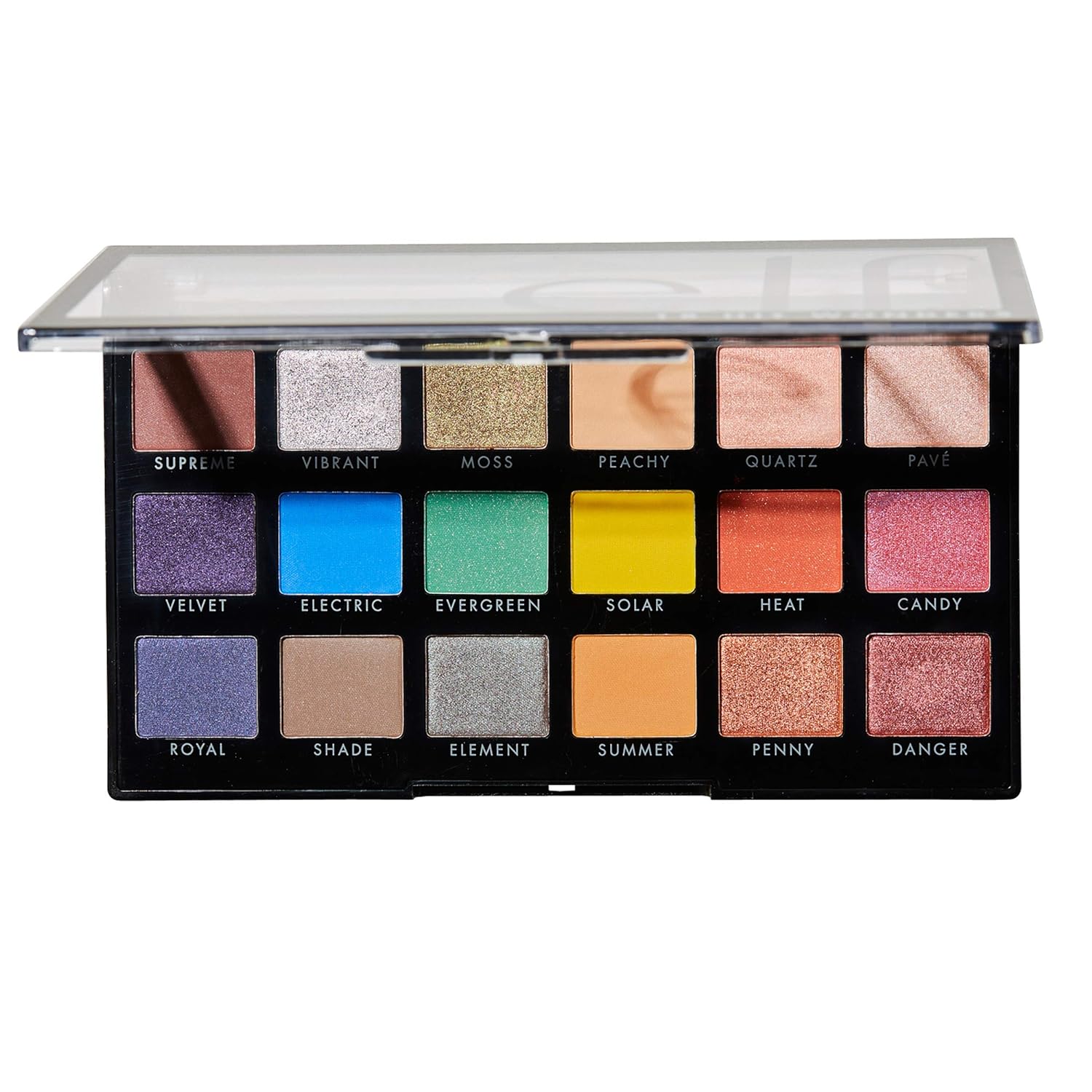 E.L.F. 18 Hit Wonders Eyeshadow Palette | 18 Shades | Matte, Satin & Shimmer | Ultra-Pigmented | 0.63 Oz (18G)