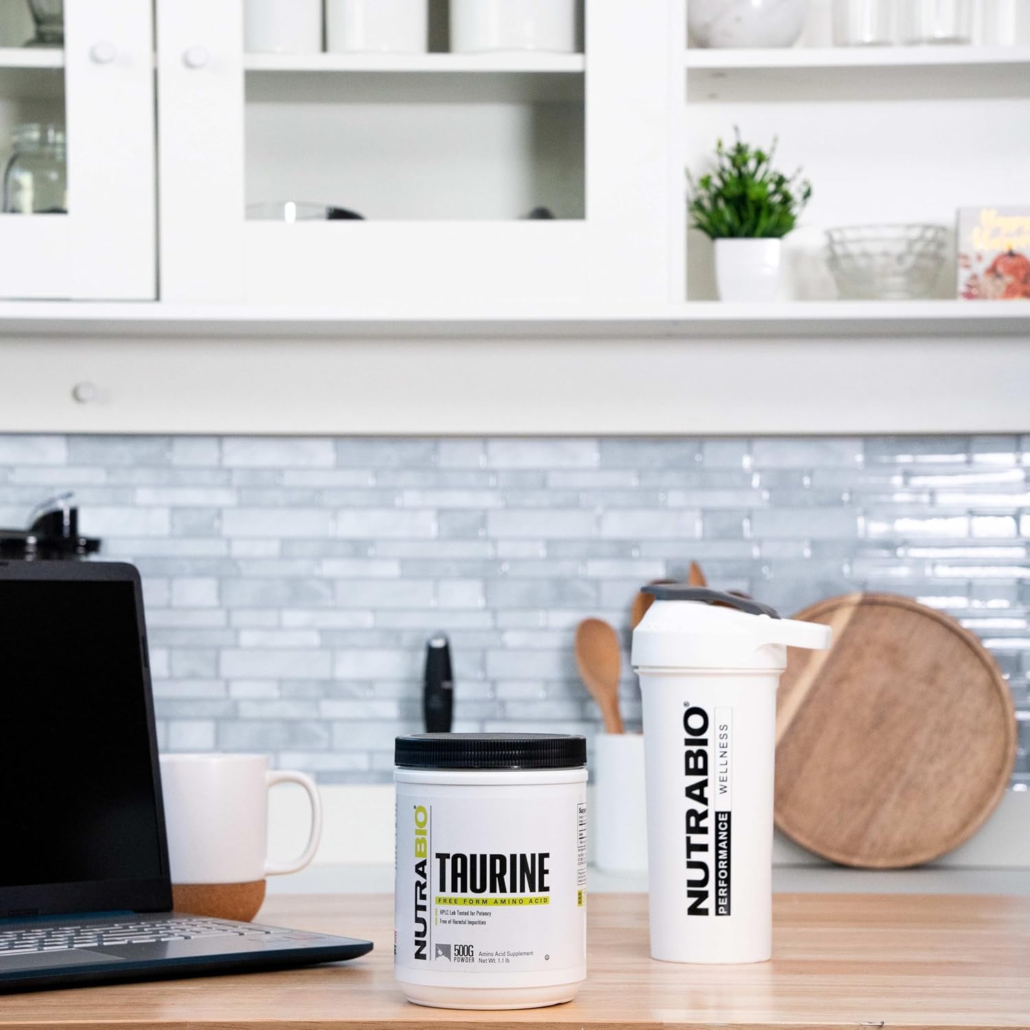 Nutrabio Taurine Supplement Powder, Better Energy Levels & Digestion, Reduce Muscle Cramps, 500 Grams - 1000Mg Serving : Health & Household