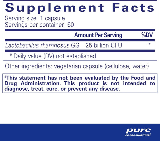 Pure Encapsulations - Puregg 25B - Promotes Gi And Immune Health Across All Ages - 60 Capsules