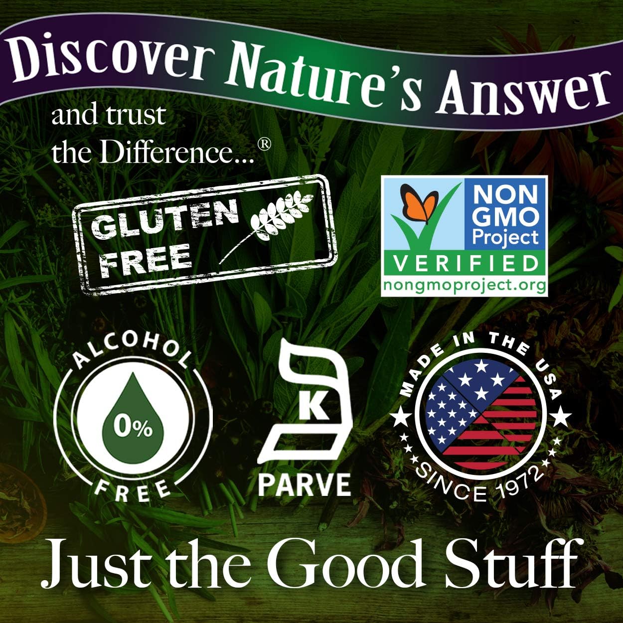 Nature's Answer Oil of Oregano Leaf 1oz Extract | 7mg of Carvacol | Supports Digestive Function | Promotes Overal Wellness | Gluten & Alcohol-Free | Single Count