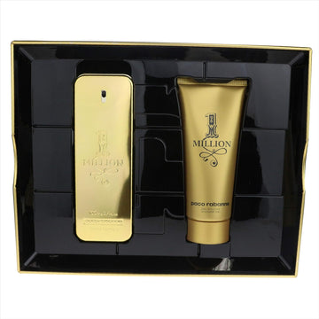Paco Rabanne Rabanne One Million For Men 2 Piece Set Tin Box (3.4 Oz Eau De Toilette Spray + 3.4 Oz Shower Gel), Multi Color