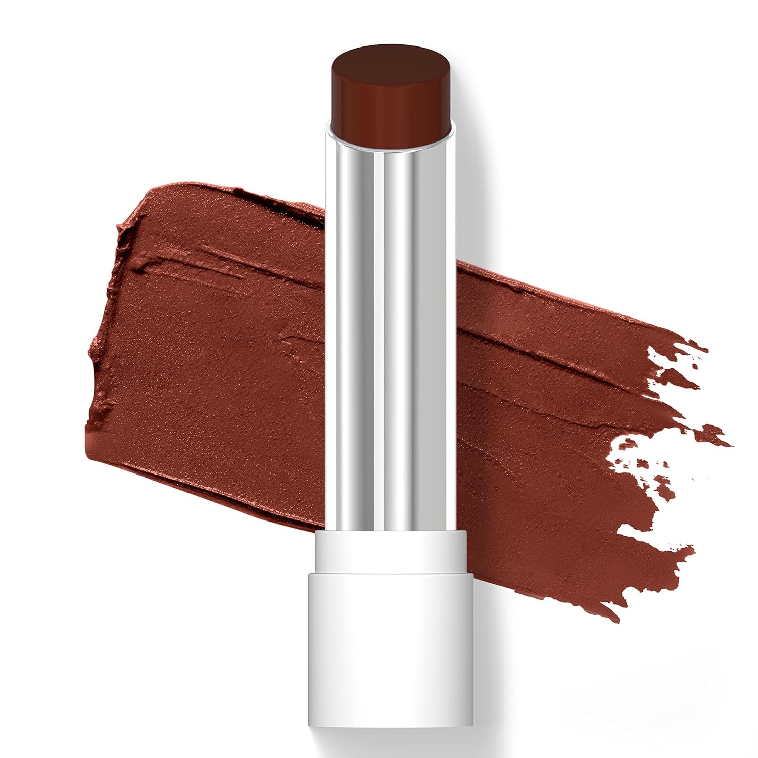 Wet N Wild Rose Comforting Glossy Natural Lipstick Dark Red Pecan Glaze