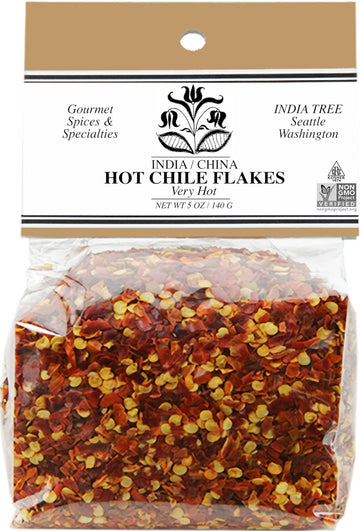 India Tree Chile Flakes, 5 Oz (Pack Of 4)