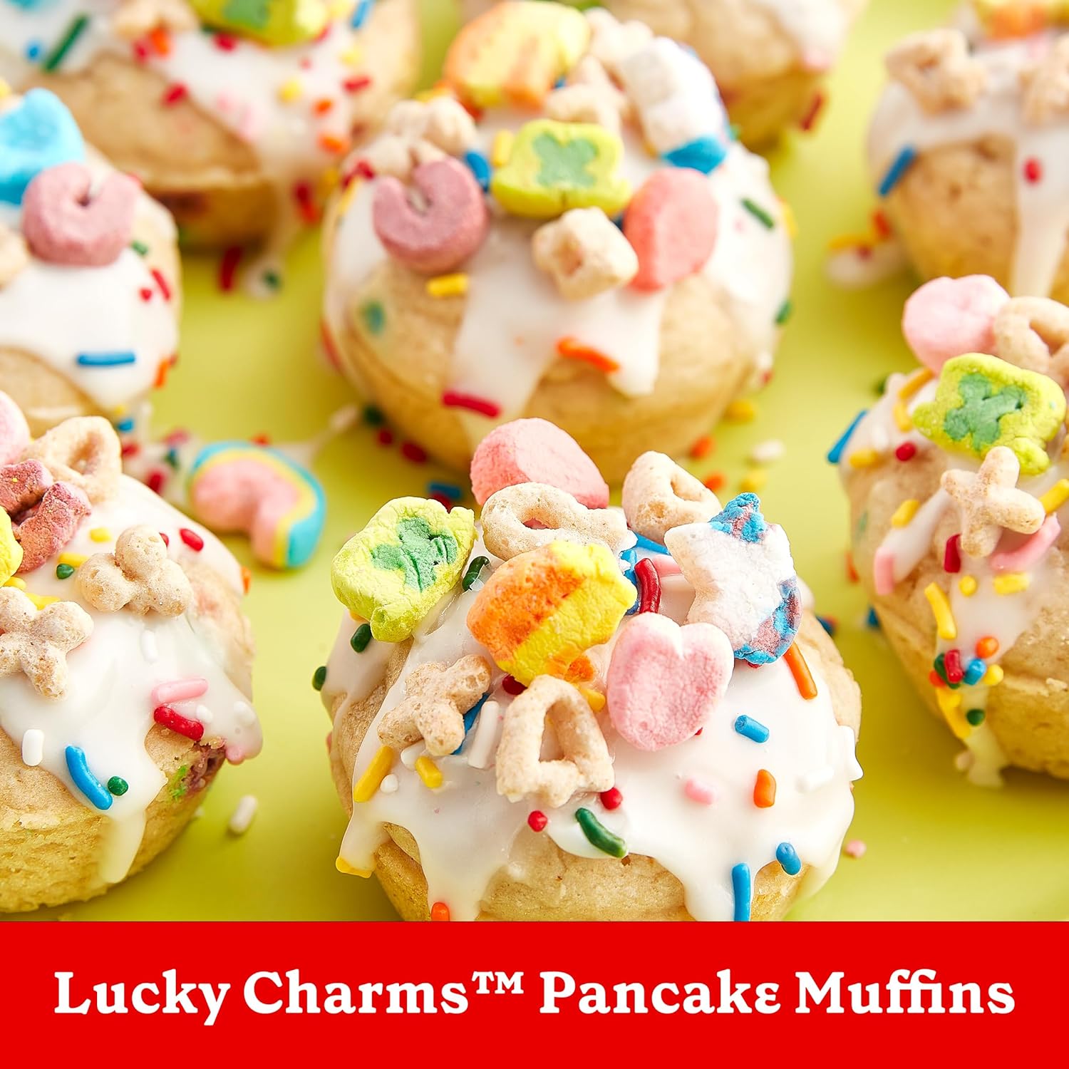 Betty Crocker Lucky Charms Pancake Kit, Baking Mix, 14.5 oz : Everything Else