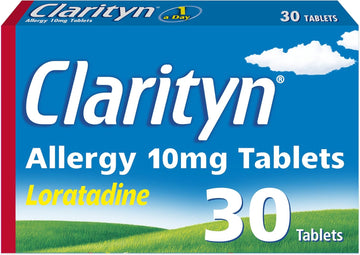 Clarityn Allergy Relief Tablet | Hayfever Relief Tablet | Loratadine | Antihistamine | All Day Maximum Strength Symptom Relief With One Tablet Per Day | 30 Count (Pack Of 1)