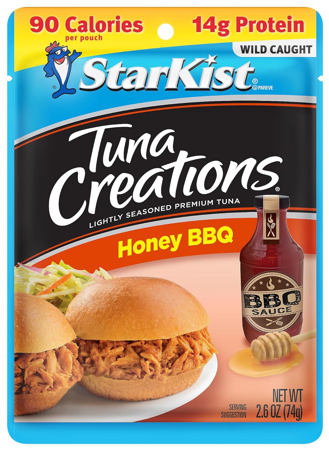 StarKist Tuna Creations Honey BBQ, 2.6 Oz, Pack of 24