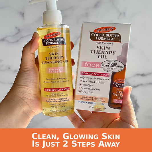 Palmer's Skin Therapy Oil Face bundle (Oil & Cleanser)