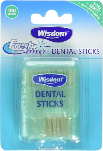 Wisdom Fresh Effect Dental Wood-Count, Pack Of 4, 400-Count