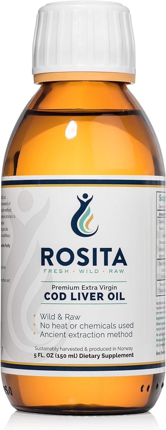 Rosita Extra Virgin Cod Liver Oil Liquid