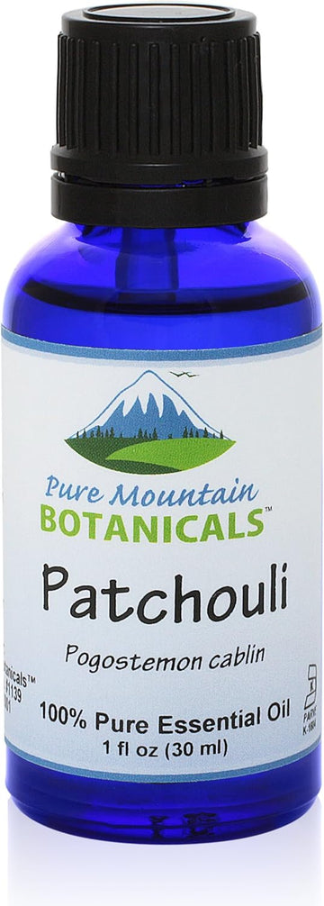 Patchouli Essential Oil - Full 1 Oz (30 Ml) Bottle - Pure Natural & Kosher Certified Pogostemon Cablin