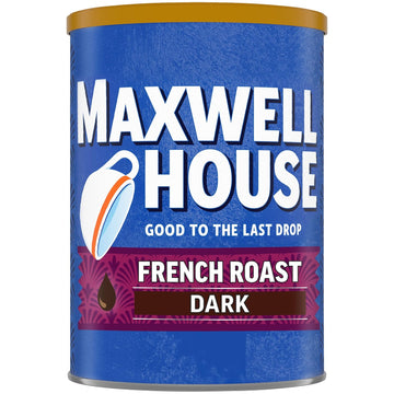 Maxwell House French Blend Ground Coffee, Bold Roast, 11 Ounce Canister